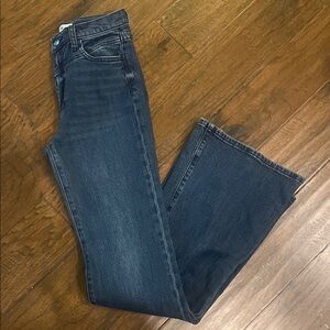 Joe's Jeans Women's High Rise Simone Flare Leg in Dark Wash 26